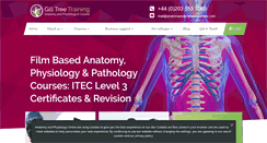 Desktop Screenshot of anatomyandphysiologyonline.com